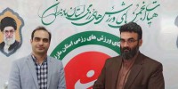  نشست مسلم اکبری با رییس هیات انجمن های ورزشی رزمی استان مازندران